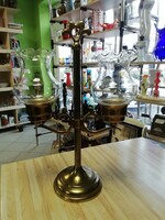 Brass, decorative candle holder