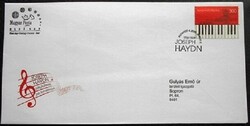 FF4986 / 2009 Haydn emlékév bélyeg FDC-n futott