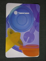 Kártyanaptár, Tupperware, Budapest, konyhai műanyag eszközök, 1999, (6)