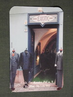 Card calendar, mode exotic clothing fashion store, Győr, 1999, (6)