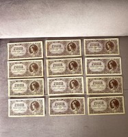 Ten thousand b.-Pengő 10000 b.-Pengő 1946 nice condition, crisp banknotes