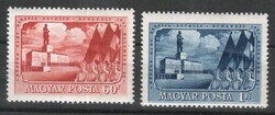 Magyar Postatiszta 1595  MBK 1270-1271    Kat ár  700   Ft.