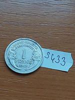 FRANCIAORSZÁG 1 FRANK 1947 ALU.  S433