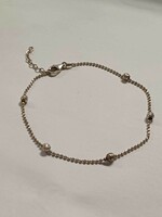 Silver anklet or bracelet