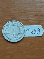 France 1 franc 1945 alu. S429