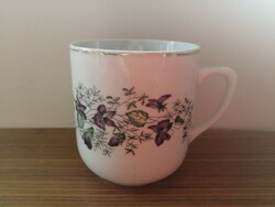 Zsolnay mug with violet decor