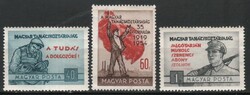 Magyar Postatiszta 1714  MBK 1430-1432     Kat ár 2100 Ft