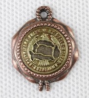 1Q234 antique irredenta bronze commemorative medal 