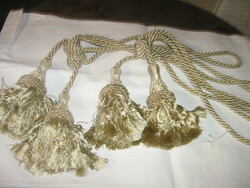 Beautiful vintage curtain with tassels