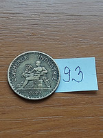 France 1 franc 1923 aluminum bronze 93