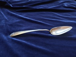 13 Latos antique Viennese silver spoon 1857, 43 grams
