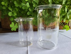 Czechoslovak simax, pyrover_laboros, pharmacy measuring cups in pairs