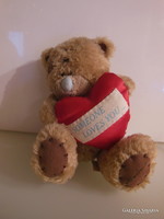 Teddy bear - 15 x 8 cm - marked - plush - from collection - German - exclusive - flawless