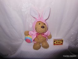 Easter - teddy bear - in bunny costume - with egg - 29 x 14 cm - brand new - exclusive - German - flawless