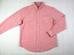 Original timberland (m / l) long sleeve men's coral color shirt