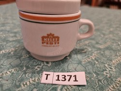 T1371 Great Plain East Pest catering company coffee cup with cup cover