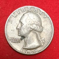 1965 US Quarter Dollar (246)
