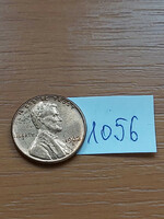 Usa 1 cent 1962 d, abraham lincoln, copper-zinc 1056