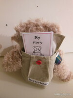 Teddy bear - 22 x 20 cm -baxterbear - soft - plush - brand new - exclusive - German - flawless