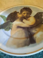 William bouguereaux at primo bacio 1880. Wall plate