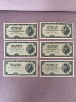 6 Hundred million milpengő 100000000 milpengő 1946 crisp banknotes