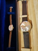 Glashütte spezimatic automatic men's watch + gift glashütte women's