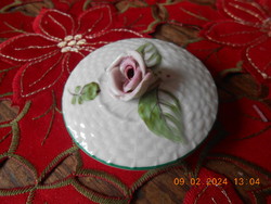 Herend tertia tea pouring lid with aster pattern