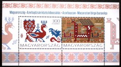B360 / 2013 Hungary - Azerbaijan joint issue block postal clear