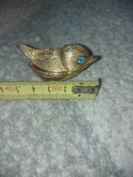 Gold-plated ring holder chicken, copper