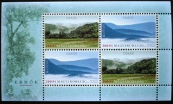 B342 / 2011 europa - forests block postal clear