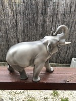 Large Russian porcelain elephant.