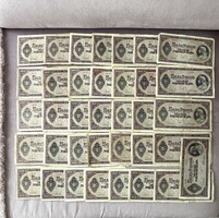 26 db száz pengő 100 pengő százpengő 1945 (lemezhibás) Hunyadi Mátyás