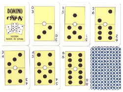273. Domino card naipes comas 28 cards