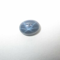 Star sapphire, dark blue 2.4 ct