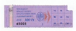 Bkv ticket, pass