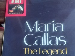 Retro bakelit, Midcentury Maria Callas lemez (ASD 3535)