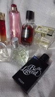 Pack of 8 used perfumes