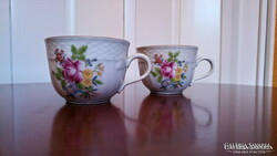 2 Herend porcelain mocha cups