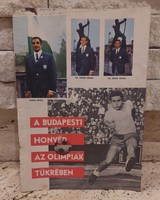 The Budapest Honvéd is a publication that can be seen in the light of the Olympics