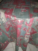 Pair of beautiful baroque floral curtains