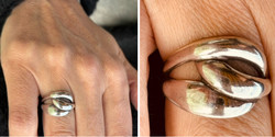 Nagyon szép  3.1 grammos ezüst gyűrű ! Jelzett! MOM Park környékén személyesen, és postai úton is!!!