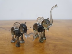 Muranoi üveg elefánt