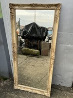 Refurbished, painted, waxed large blondel mirror