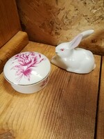 Ravenclaw porcelain bonbonnier, rabbit
