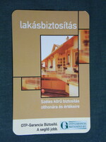 Kártyanaptár, OTP Garancia Biztosító Rt. ,lakásbiztosítás, 2002, (6)