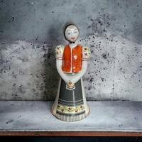 Retro, vintage design Hollóházi porcelàn szobor