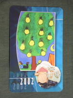 Card calendar, Dédász electricity company rt., Graphic designer, 2002, (6)