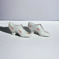 Retro, vintage Romanian porcelain slippers 