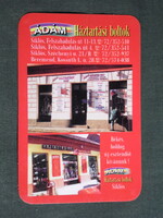 Card calendar, ádám household stores, skilós, beremend, 2002, (6)