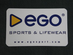 Kártyanaptár, EGO Sport sí, snowboard, ruházat divat, 2002, (6)